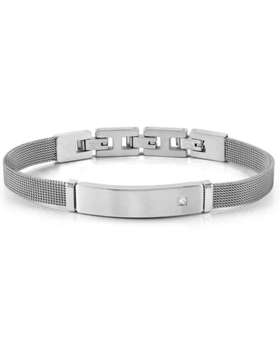 Nomination 135007/001 #SEALOVER Link Bracelet White Cubic Zirconia