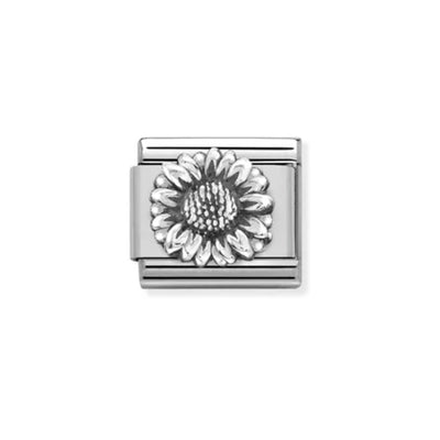 Nomination Composable Link 330110/22 Classic Relief Sunflower