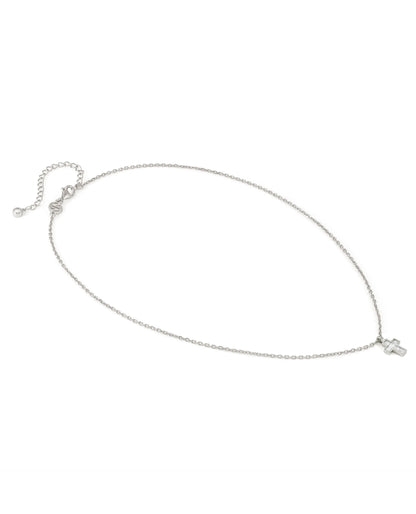 Nomination 240904/031 Carismatica Small Cross Necklace White CZ