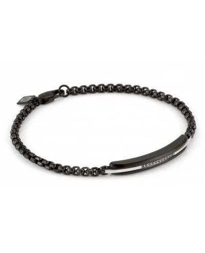 Nomination 132900/001 Men's Bracelet with Black Diamonds