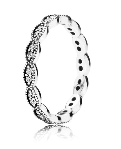 Pandora 190923CZ Ring with Cubic Zirconia Size 6.75
