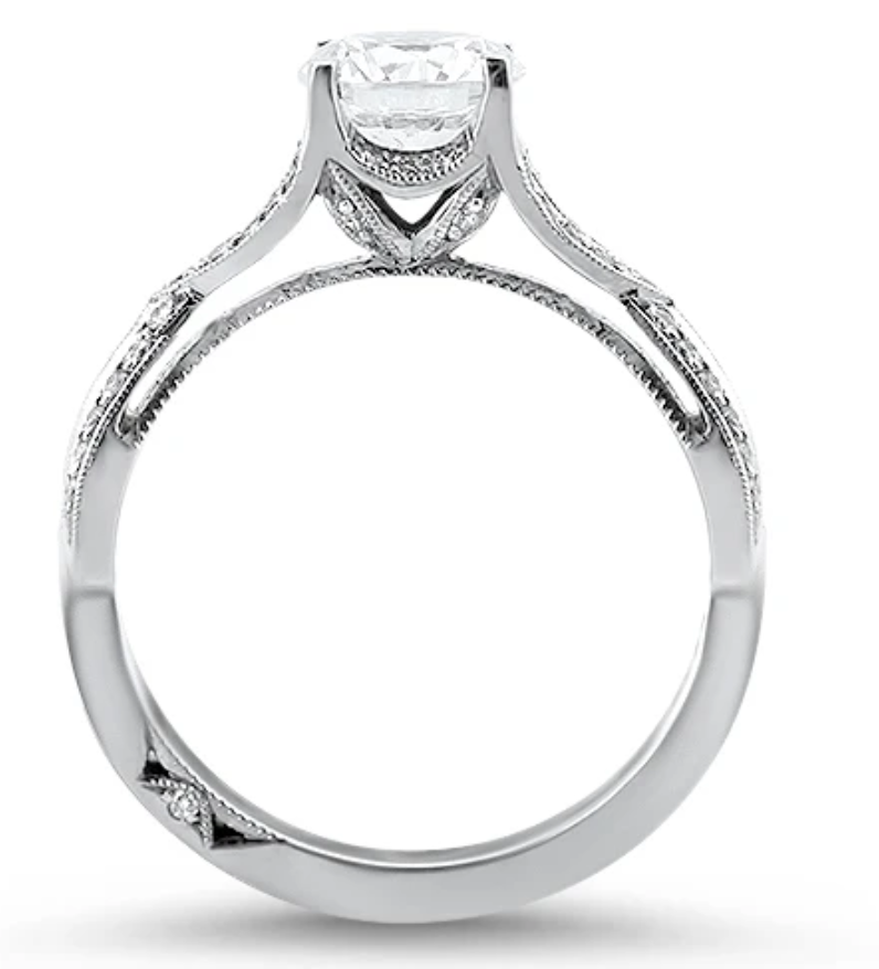 Tacori 2565 SMRD Ribbon Engagement Ring