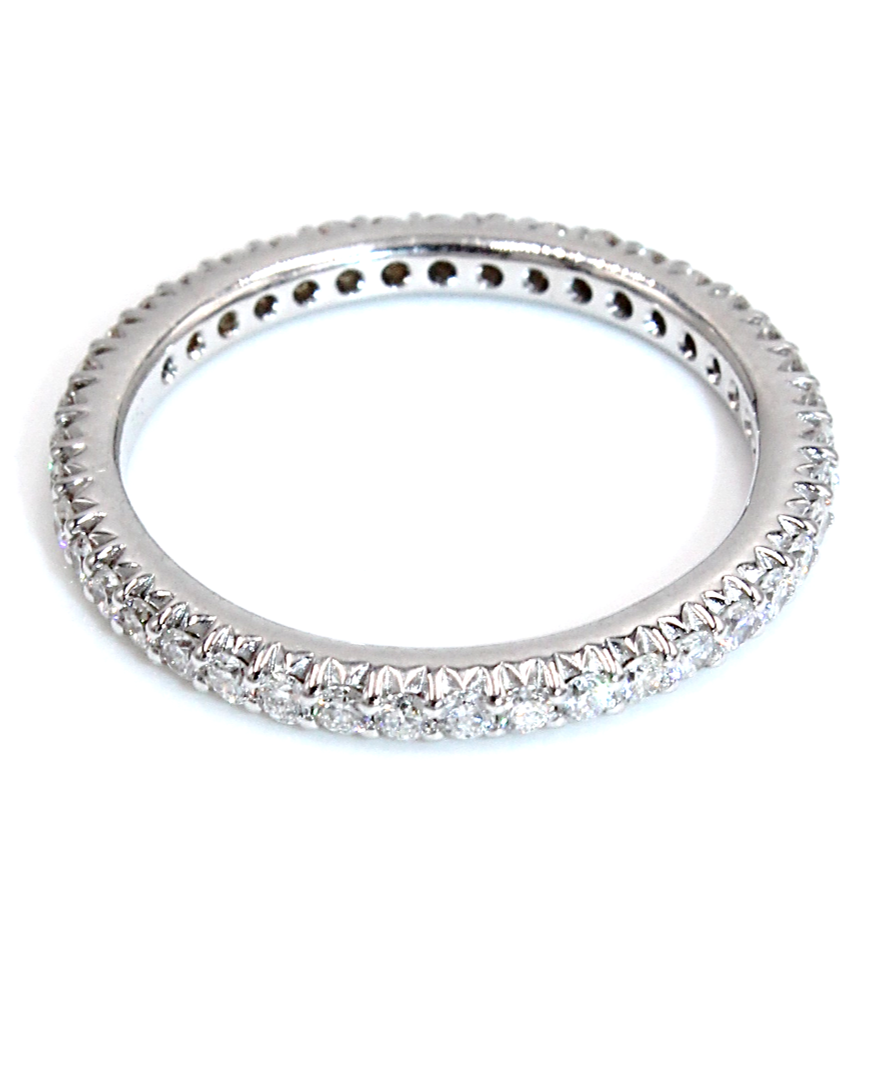 Ritani 33705AR 18k White Gold Eternity Diamond Ring