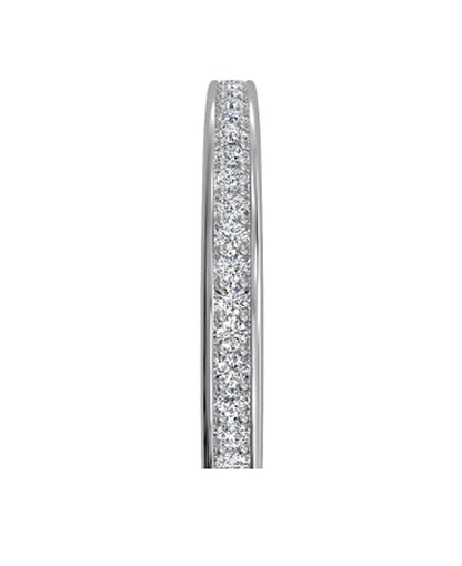 Ritani 31694AARWG 18K White Gold Eternity Band