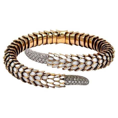 Roberto coin snake bracelet on sale
