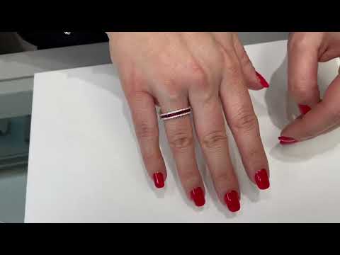 Zeghani ZR1151 Ring with Rubies