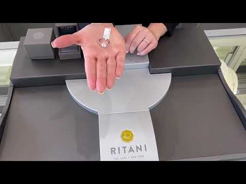 Ritani 1RZ1323 French-Set Halo Engagement Ring