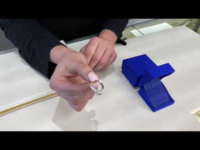 Tacori 2646 3RDC7.5W 18K White Gold Engagement Ring Setting