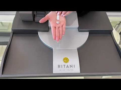 Ritani 1RZ336 Double Halo Engagement Ring