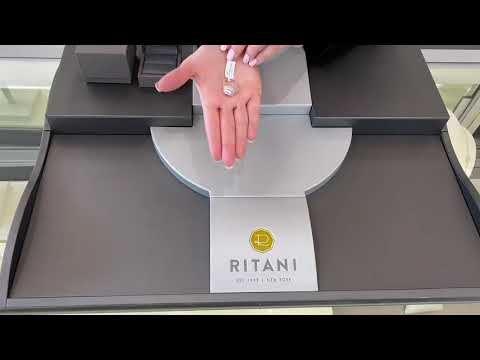 Ritani 1RZ336 Double Halo Engagement Ring