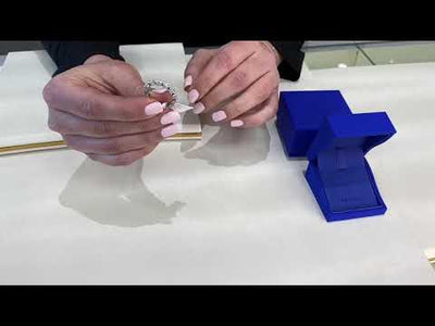 Tacori HT2642 Platinum Pear Shaped Diamond Eternity Band 2.22 Carats, Size 6.5