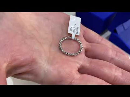 Tacori 200-2 ET W Sculpted Crescent Eternity Ring Size 6.5