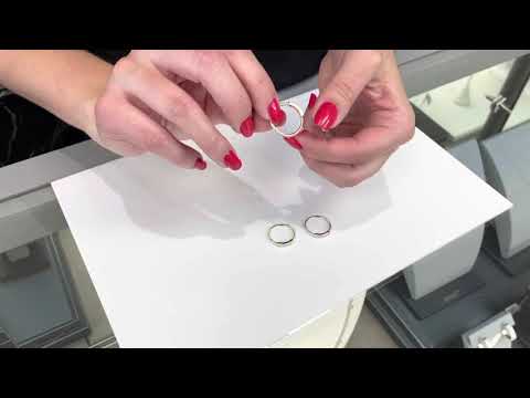 Zeghani ZR2132-R 14K Pink Gold Stackable Diamond Ring