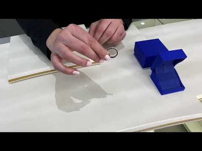 Tacori 2630 B LGP Half Way Diamond 0.29 Carats Dantela Platinum Wedding Band Large