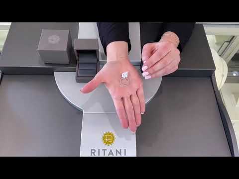 Ritani 32720ARWG 18K Eternity Band