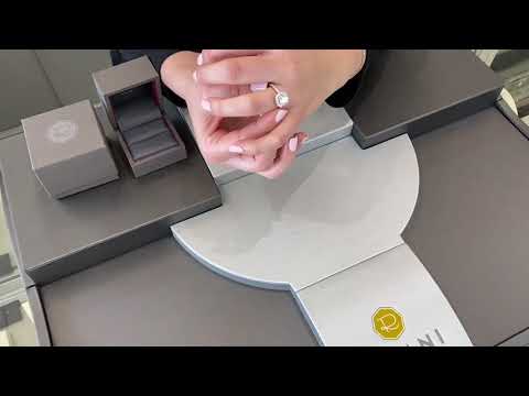 Ritani 1CUZ1321 French Set Cushion Halo Ring