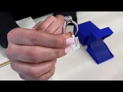 Tacori 2620 RDMDP 18K White Gold Dantela Engagement Ring Setting