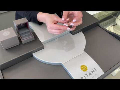 Ritani 1RZ1178 14k White Gold Solitaire Engagement Ring Setting