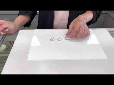 14K Yellow Gold Star Open Ring